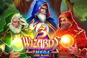 Playtech : Mega Fire Blaze: 3 Wizards - TROPICANA77