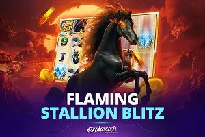 Playtech : Flaming Stallion Blitz - TROPICANA77
